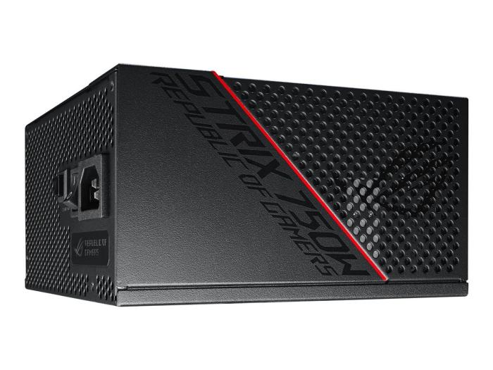 Asus ROG Strix (750W) (1x135mm) Modularny 80+Gold (CPU 2x4+4) (PCI-E 4x6+2) (3xMolex, 8xSATA) [ROG-STRIX-750G]