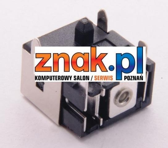 Gniazdo zasilania GNL34 do wtyczki 5.5x1.7mm do notebooków Acer (1200, 1410, 1500, 1511LMI, 1520, 1600), HP (6720s, 6820s, NX6115, NX6125, NX7000, NX7010)