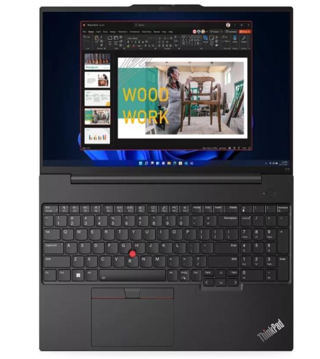 Lenovo ThinkPad E16 G1 [21JN005YPB] Intel Core i5-1335U 16inch WUXGA AG 2x8GB 512GB SSD M.2 Intel Iris Xe 2X2AX + BT FPR W11P 3Y OS