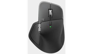 Logitech MX Master 4 Bluetooth/USB-C 8000dpi 125Hz (grafitowy) (optyczna, ergonomiczna, 2, 8, wbudowany akumulator) [910-007617]