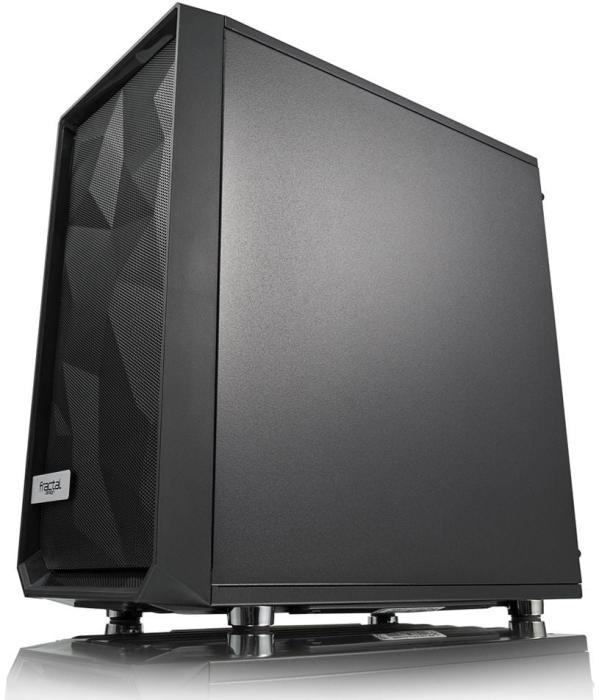 Fractal Design Meshify MINI C Blackout Tempered Glass (szkło hartowane) (2x USB 3.0) (3x2.5, 2x3.5) [FD-CA-MESH-C-MINI-BKO-TGD]