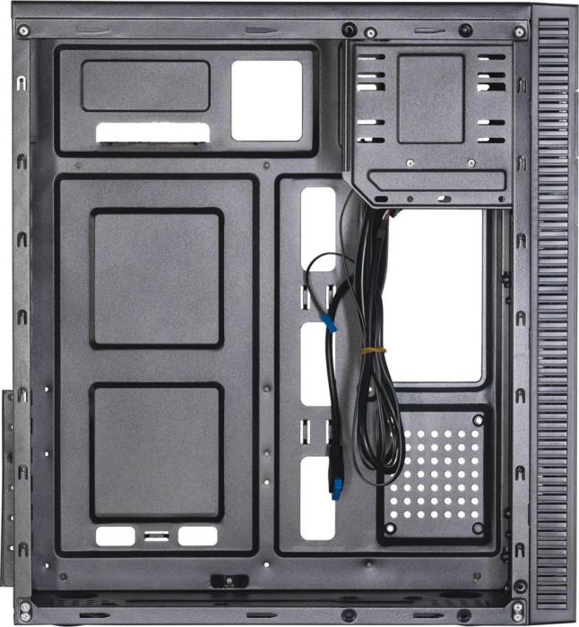 Akyga Micro ATX AK34BK 1xUSB 3.0, 1xUSB 2.0 czarna (1xUSB 2.0, 1xUSB 3.0) (2x2.5, 2x3.5, 1x5.25)