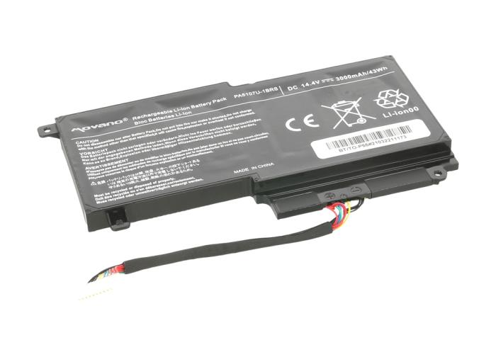 Movano bateria Toshiba P55, S55 14.4V/14.8V, 3000mAh [BT/TO-P55]