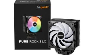 Be quiet! Pure Rock 3 LX ARGB Black (1x120 mm, TDP 190W, 4-pin PWM) [BK040]