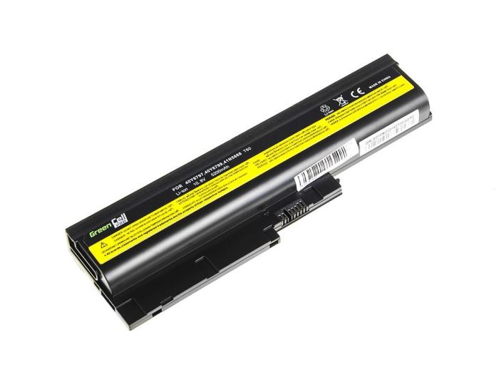 Green Cell PRO bateria do Lenovo ThinkPad T60 T61 R60 R61, 11.1V 5200mAh [LE01PRO]