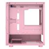 DarkFlash DLM21 Mesh Pink (różowy) (akryl) (1x USB 3.0, 2x USB 2.0) (2x 2.5, 1x3.5/2.5, 1x3.5)