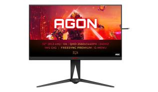 (32) 31.5 AOC AG325QZN/EU (VA LED, 2560x1440, 400, 1ms, 240Hz) (2xHDMI, 2xDP) pivot, czarny