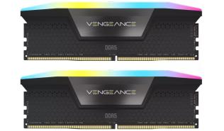 DDR5 96GB (2x48GB) 6000 MHz Corsair Vengeance RGB Black XMP 3.0 CL32 32-40-40-84 1.4V [CMH96GX5M2B6400C32]