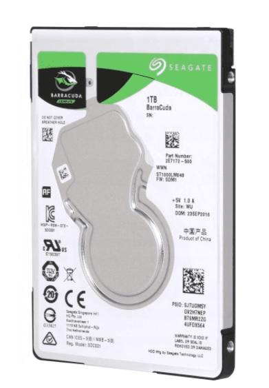 Seagate 2.5 Mobile 1TB (SATA III, ATA/600, 128MB, 5400, 9.5mm) [ST1000LM035]