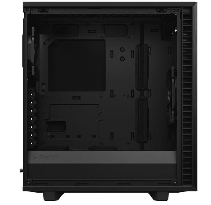 Fractal Design Define 7 Compact Black TG (szkło hartowane) (1x USB-C 3.1, 2x USB 2.0, 2x USB 3.0) (2x3.5) [FD-C-DEF7C-03]