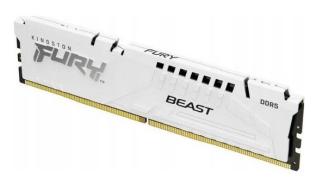 DDR5 32GB 6000 MHz Kingston Fury Beast White XMP CL30 30-36-36 1.4V [KF560C30BW-32]