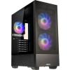 Lian Li LANCOOL 205 Mesh C Black (szkło hartowane) (2xUSB 3.2 Gen1, 1xUSB-C 3.2 Gen1) (2x2.5, 2x3.5/2.5)