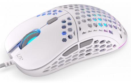 Endorfy LIX Plus OWH PMW3370 White RGB USB-C 19000dpi (optyczna, 1, 6) [EY6A003]