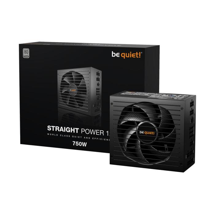 Bequiet Straight Power 12 (1500W) (1x135mm) Modularny 80+Platinum (CPU 1x4+4) (PCI-E 4x6+2, 2x12+4) (2xMolex, 9xSATA) [BN340]