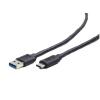 Gembird kabel USB-C Type-C (M) / USB 3.0 (M) (1.0 m) czarny [CCP-USB3-AMCM-1M]