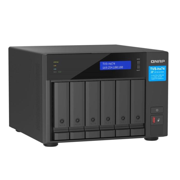 Serwer plików NAS QNAP TVS-h674-i3-16G
