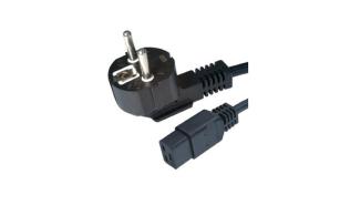 Gembird Kabel zasilający serwerowy CEE 7/7/ IEC 320 C19 16A (1.8m) [PC-186-C19]