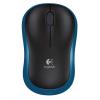 Logitech M185 Nano Wireless Mouse Blue (optyczno-radiowa, 1, 3) [910-002239]