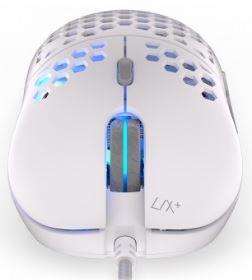 Endorfy LIX Plus OWH PMW3370 White RGB USB-C 19000dpi (optyczna, 1, 6) [EY6A003]