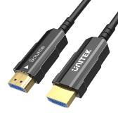 Unitek Kabel optyczny HDMI 2.0 AOC 4K 60Hz (25m) [C11072BK-25M]