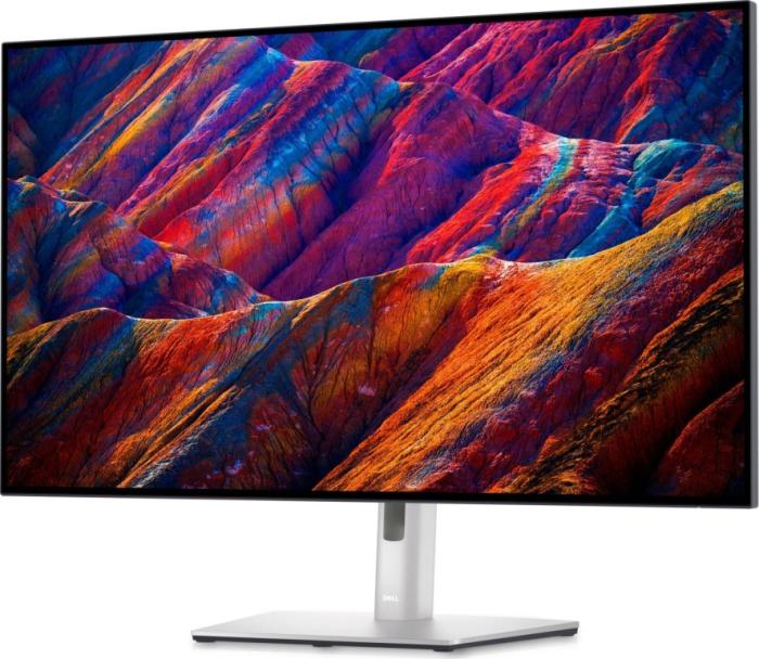 32’’ Dell U3223QZ (IPS 4K, 3840x2160, 400, 2000:1, 5ms, 100% sRGB, HDR400, 60Hz) (HDMI 2.0, 2xDP 1.4, USB-C/DP) głośniki, kamera, czarno-srebny [210-BDZZ]