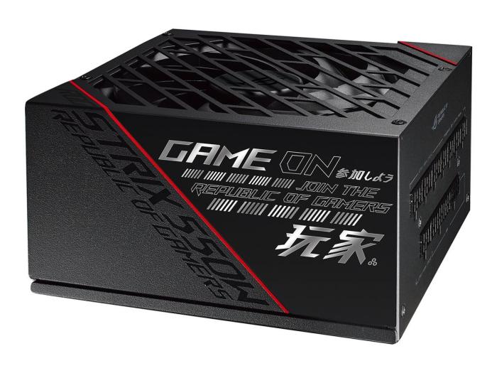 Asus ROG Strix (550W) (1x135mm) Modularny 80+Gold (CPU 2x4+4) (PCI-E 2x6+2) (3xMolex, 8xSATA) [ROG-STRIX-550G]