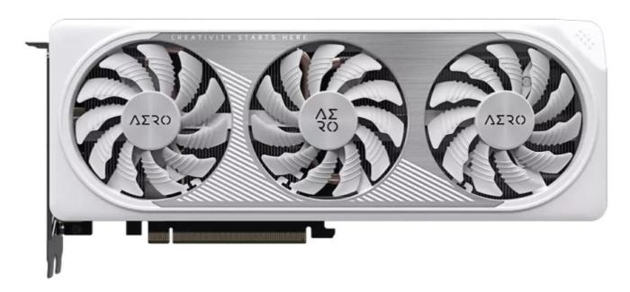 GeForce PCI-E RTX4060Ti Gigabyte 16GB GDDR6 Aero OC [GV-N406TAERO OC-16GD] (2xHDMI 2.1a, 2xDP 1.4a) (128-bit, PCI-E 4.0)