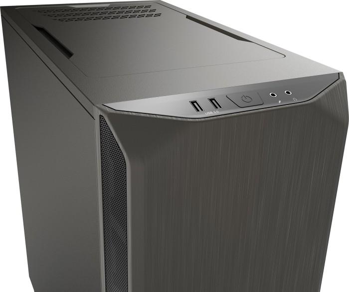 be quiet! Pure Base 500 Metallic Gray ATX Midi (metal) (2xUSB 3.2 Gen1) (5x2.5, 2x3.5/2.5) [BG036]