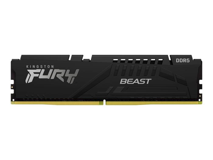 DDR5 16GB 4800 MHz Kingston Fury Beast Black CL38 38-38-38 1.1V [KF548C38BB-16]