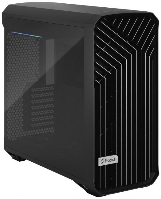 Fractal Design Torrent TG Dark Tint 5xFan ATX (czarny) (szkło hartowane) (1x USB-C 3.2 Gen2, 2x USB 3.2 Gen1) (4x2.5, 2x3.5) [FD-C-TOR1A-06]