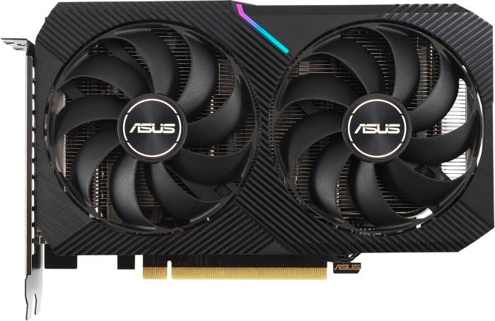 GeForce PCI-E RTX3050 Asus 8GB GDDR6 Dual OC BOX [DUAL-RTX3050-O8G] (HDMI 2.1, 3xDP 1.4a) (128-bit, PCI-E 4.0)