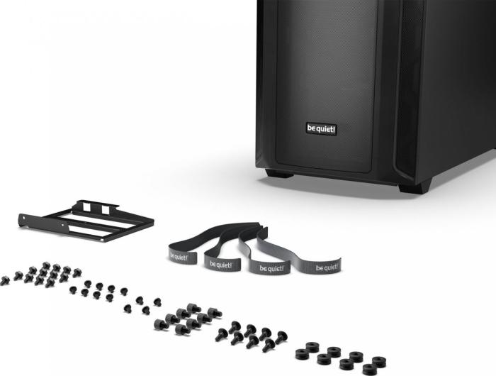 be quiet! Shadow Base 800 Black  (szkło hartowane) (2xUSB 3.2 Gen1, USB-C 3.2 Gen2) (4x2.5, 2x3.5)  [BGW60]