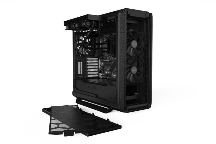 be quiet! Silent Base 802 Black ATX Midi bez okna (metal) (2xUSB 3.2 Gen1, 1xUSB 3.2 Gen1) (7x2.5, 3x3.5) [BG039]