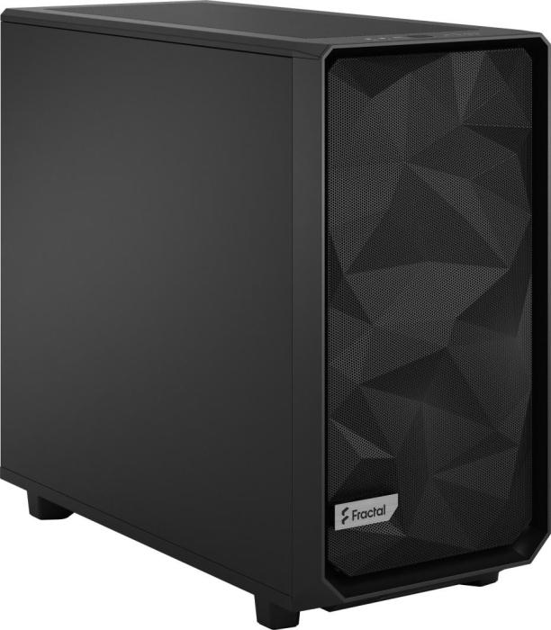 Fractal Design Meshify 2 Black Solid (metal) (1x USB-C 3.1, 2x USB 3.1) (2x2.5, 6x3.5) [FD-C-MES2A-01]