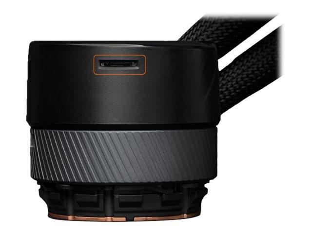 Gigabyte AORUS WATERFORCE X 240 All-in-one Liquid Cooler with Circular LCD Display RGB Fusion 2.0 Triple 120mm ARGB