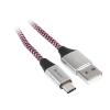 Tracer kabel USB-C Type-C (M) / AM (1.0 m) czarno-fioletowy
