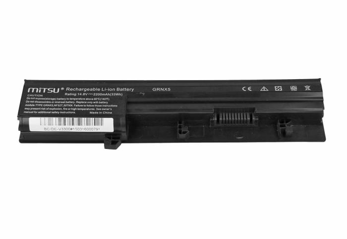 Mitsu bateria Dell Vostro 3300 14.4V/14.8V, 2200mAh [BC/DE-V3300S]