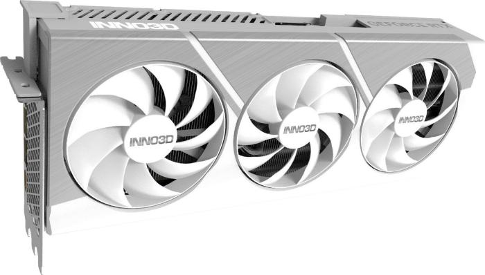 GeForce PCI-E RTX4090 Inno3D 24GB GDDR6X X3 OC White [N40903-246XX-18333259] (1xHDMI 2.1, 3xDP 1.4a) (384-bit, PCI-E 4.0)