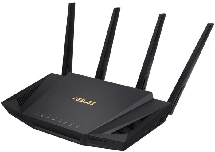 Asus Wireless Gigabit Router WiFi 6 AX3000 574/2402MB/s (1xUSB 3.1) (mesh) (VPN) [RT-AX58U]