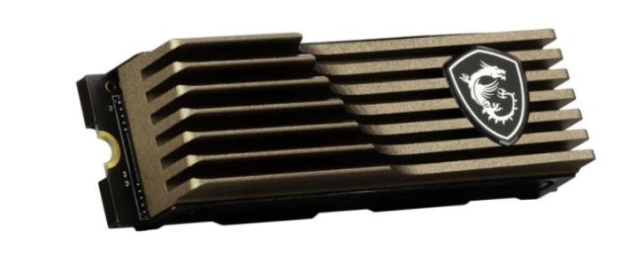MSI Spatium M480 Pro Heatsink 2TB SSD M.2 2280 PCIe Gen4x4 NVMe (7400/7000 MB/s) [S78-440Q620-P83]