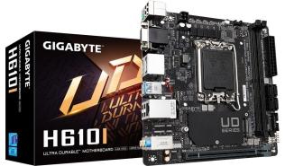 Gigabyte H610I (Intel H610) [S1700, 2xDDR5 do 5600MHz, (VGA, HDMI 2.1, 2xDP 1.2) (1xM.2, 1xPCIe 4.0 x16), mini ITX]