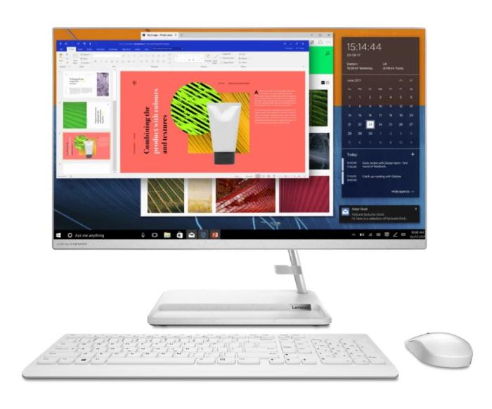 Komputer All-in-One LENOVO IdeaCentre 3-27IAP [F0GJ00NWPB] 8-Core i5-13420H/27 1920x1080 matowa IPS/16GB DDR4/1TB SSD/UHD+MX550 4GB/brak systemu (biały)