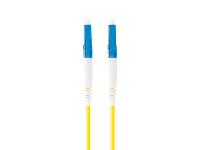 Lanberg patchcord światłowód SM LC/UPC-LC/UPC SIMPLEX 3mm LSZH G657A1 żółty (10m) [FO-LULU-SS11-0100-YE]