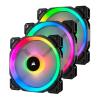 Corsair LL120 RGB LED Static Pressure PWM (3x120 mm) czarny [CO-9050072-WW]