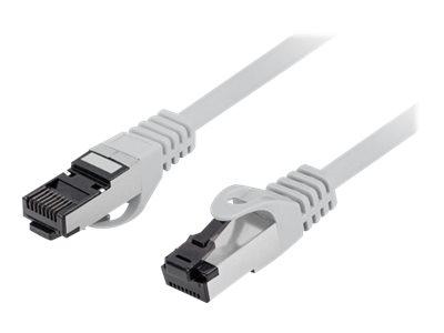Lanberg (2.0m) Kabel sieciowy (Patchcord) kat.8.1 S/FTP LSZH CU (szary) [PCF8-10CU-0200-S]
