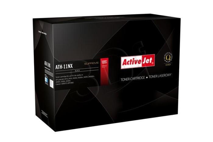 ATH-12XN (12A) - czarny, zastępczy toner ActiveJet, wydajnośc ok. 2850 stron (Wersja Premium) (zamiennik 12A Q2612A)