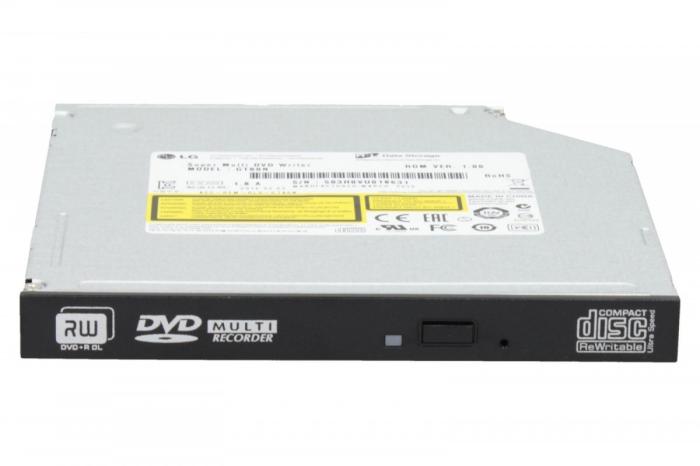 LG DVD+/-RW GTC0N SATA slim 12.5 mm (do notebooków) czarny