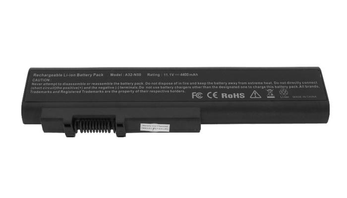 Movano bateria Asus N50 N51 11.1V 4400mAh [BT/AS-N50]