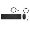 HP Pavilion Wired Combo USB (klawiatura membranowa, multimedialna, mysz optyczna) (czarny) [4CE97AA]