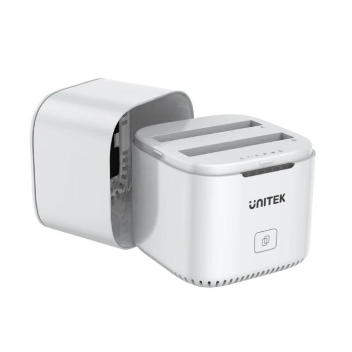 Unitek S1105A Stacja Dokująca do dysków 2x2.5 SATA,  USB-C 3.1